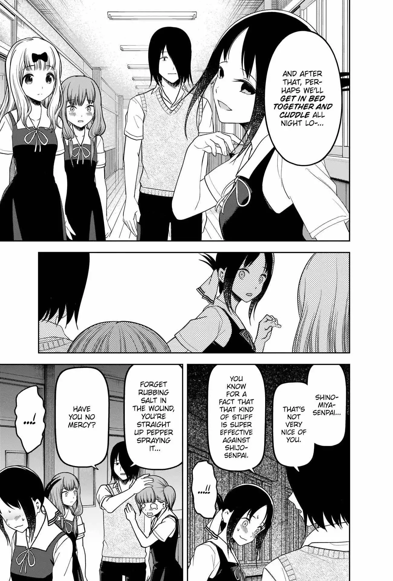 Kaguya-sama wa Kokurasetai - Tensai-tachi no Renai Zunousen Chapter 263 17